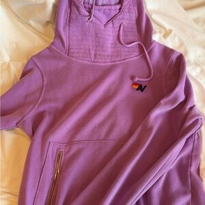 Purple Women's Aviator nation hoodie